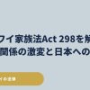 ハワイ家族法Act 298を解説｜代理出産・同性カップル・親子関係の激変と日本への影響